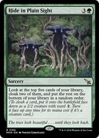 Hide in Plain Sight - Promo Pack: Murders at Karlov Manor - Magic: The Gathering card