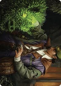 Hedge Whisperer Art Card - Art Series: Murders at Karlov Manor - Magic: The Gathering card