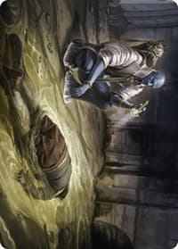 Drag the Canal Art Card - Art Series: Murders at Karlov Manor - Magic: The Gathering card