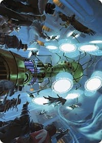 Panoptic Projektor Art Card - Art Series: Murders at Karlov Manor - Magic: The Gathering card