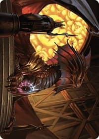 Niv-Mizzet, Guildpact Art Card (21/49) - Art Series: Murders at Karlov Manor - Magic: The Gathering card