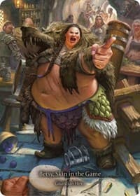 Betsy, Skin in the Game (Marvel) - Heavy Hitters - Flesh and Blood TCG card