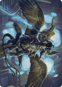 Ezrim, Agency Chief Art Card - Art Series: Murders at Karlov Manor - Magic: The Gathering card
