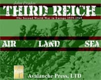 Third Reich - The Second World War in Europe 1939-1945 Board Game - Avalanche Press LTD - Boardgames card