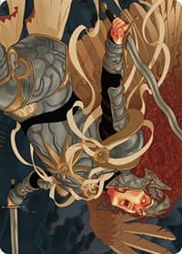 Aurelia, the Law Above Art Card (41/49) - Art Series: Murders at Karlov Manor - Magic: The Gathering card
