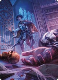 Deadly Complication Art Card - Art Series: Murders at Karlov Manor - Magic: The Gathering card
