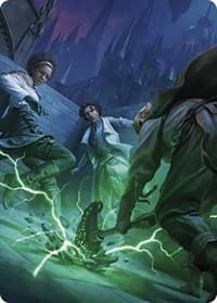 Fanatical Strength Art Card - Art Series: Murders at Karlov Manor - Magic: The Gathering card