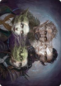 Illicit Masquerade Art Card - Art Series: Murders at Karlov Manor - Magic: The Gathering card