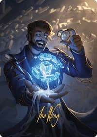 Deduce Art Card (Gold-Stamped Signature) - Art Series: Murders at Karlov Manor - Magic: The Gathering card