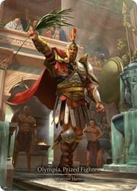 Olympia, Prized Fighter (Marvel) - Heavy Hitters - Flesh and Blood TCG card