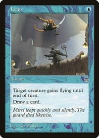 Leap - Stronghold - Magic: The Gathering card