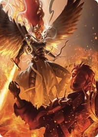Warleader's Call Art Card (35/49) - Art Series: Murders at Karlov Manor - Magic: The Gathering card