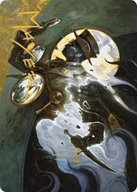 Redemption Arc Art Card (Gold-Stamped Signature) - Art Series: Murders at Karlov Manor - Magic: The Gathering card