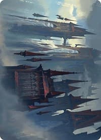 Thundering Falls Art Card - Art Series: Murders at Karlov Manor - Magic: The Gathering card