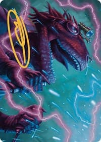 Kylox, Visionary Inventor Art Card (Gold-Stamped Signature) - Art Series: Murders at Karlov Manor - Magic: The Gathering card