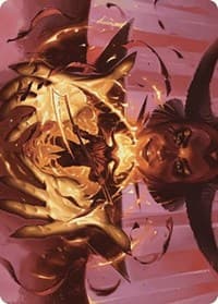 Convenient Target Art Card - Art Series: Murders at Karlov Manor - Magic: The Gathering card