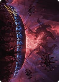 Raucous Theater Art Card (Gold-Stamped Signature) - Art Series: Murders at Karlov Manor - Magic: The Gathering card