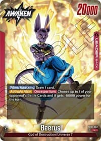 Beerus - FB01-002 - Awakened Pulse - Dragon Ball Super: Fusion World card