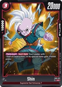 Shin - Awakened Pulse - Dragon Ball Super: Fusion World card