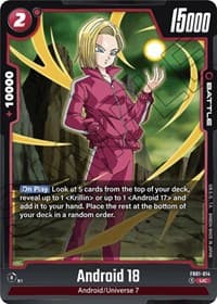 Android 18 - FB01-014 - Awakened Pulse - Dragon Ball Super: Fusion World card