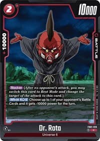 Dr. Rota - Awakened Pulse - Dragon Ball Super: Fusion World card