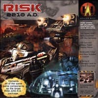 Risk 2210 A.D. Board Game - Avalon Hill - Boardgames card