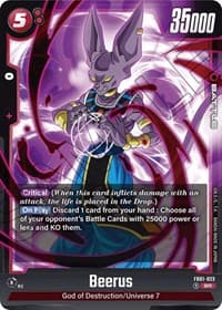 Beerus - FB01-023 - Awakened Pulse - Dragon Ball Super: Fusion World card