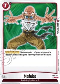 Mafuba - Awakened Pulse - Dragon Ball Super: Fusion World card
