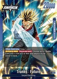 Trunks : Future - FB01-036 - Awakened Pulse - Dragon Ball Super: Fusion World card