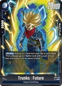 Trunks : Future - FB01-050 - Awakened Pulse - Dragon Ball Super: Fusion World card