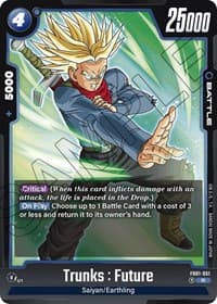 Trunks : Future - FB01-051 - Awakened Pulse - Dragon Ball Super: Fusion World card