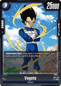 Vegeta - FB01-058 - Awakened Pulse - Dragon Ball Super: Fusion World card