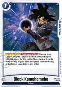 Black Kamehameha - Awakened Pulse - Dragon Ball Super: Fusion World card