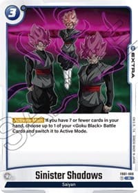 Sinister Shadows - Awakened Pulse - Dragon Ball Super: Fusion World card
