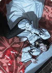 Deadly Complication Art Card (18/49) - Art Series: Murders at Karlov Manor - Magic: The Gathering card