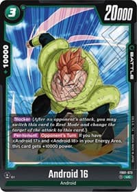 Android 16 - FB01-073 - Awakened Pulse - Dragon Ball Super: Fusion World card