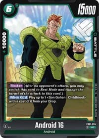 Android 16 - FB01-074 - Awakened Pulse - Dragon Ball Super: Fusion World card