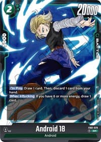 Android 18 - FB01-079 - Awakened Pulse - Dragon Ball Super: Fusion World card
