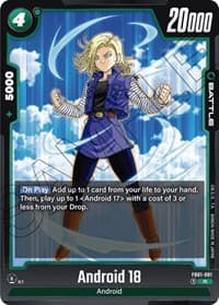 Android 18 - FB01-081 - Awakened Pulse - Dragon Ball Super: Fusion World card