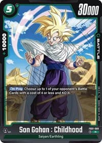 Son Gohan : Childhood - FB01-089 - Awakened Pulse - Dragon Ball Super: Fusion World card