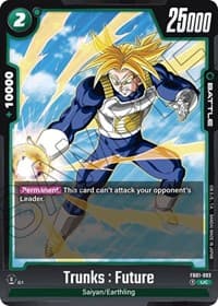 Trunks : Future - FB01-093 - Awakened Pulse - Dragon Ball Super: Fusion World card