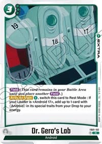 Dr. Gero's Lab - Awakened Pulse - Dragon Ball Super: Fusion World card