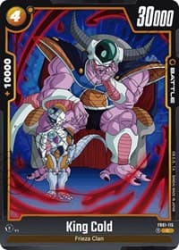 King Cold - Awakened Pulse - Dragon Ball Super: Fusion World card