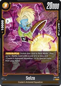 Salza - FB01-118 - Awakened Pulse - Dragon Ball Super: Fusion World card