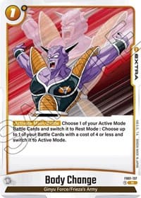 Body Change - Awakened Pulse - Dragon Ball Super: Fusion World card