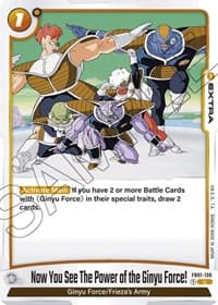 Now You See The Power of the Ginyu Force! - Awakened Pulse - Dragon Ball Super: Fusion World card