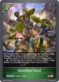 Woodland Band - BP03: Flame of Laevateinn - Shadowverse: Evolve card