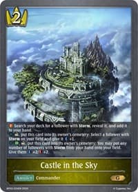 Castle in the Sky - BP03: Flame of Laevateinn - Shadowverse: Evolve card