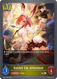 Rabbit Ear Attendant - BP03: Flame of Laevateinn - Shadowverse: Evolve card
