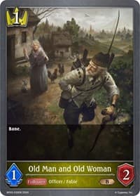 Old Man and Old Woman - BP03: Flame of Laevateinn - Shadowverse: Evolve card